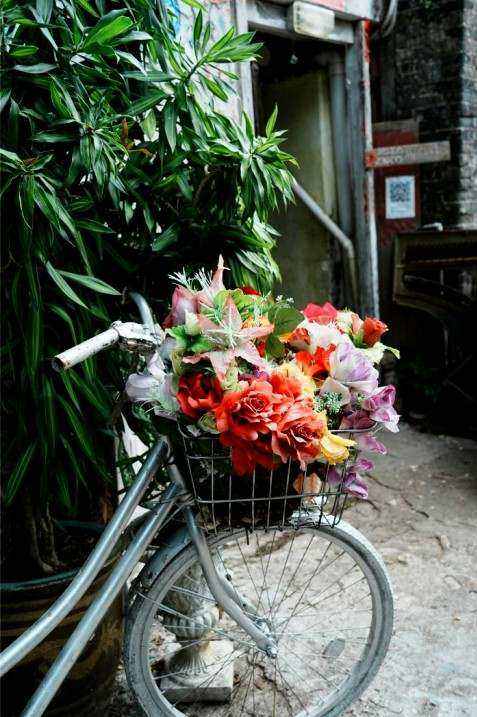 Lente bloemstuk